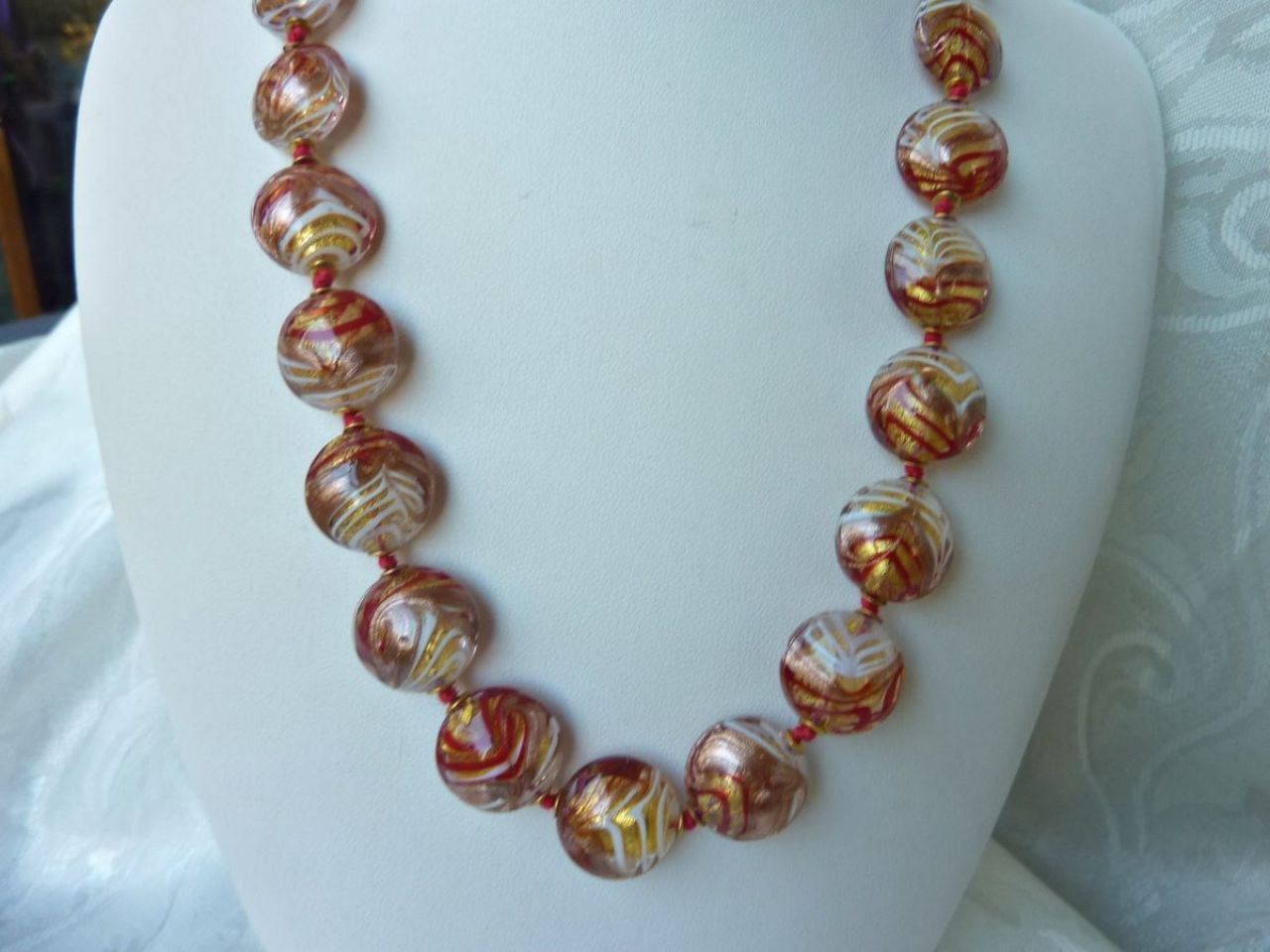 collier Murano, bijoux en verre de Murano 