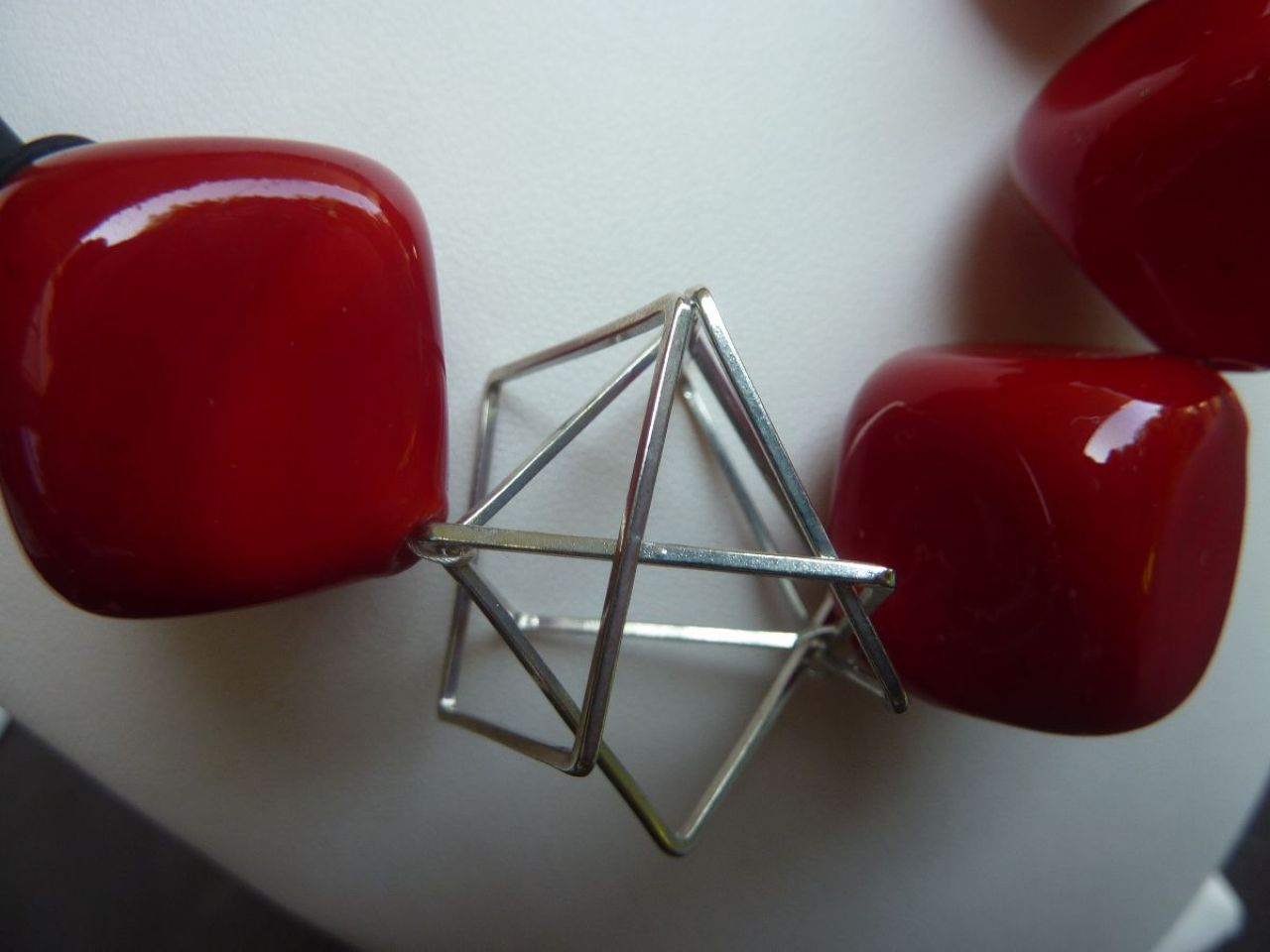 collier en verre de Murano 