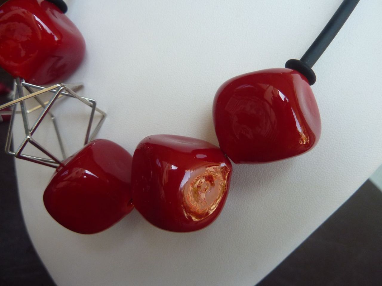 collier en verre de Murano 