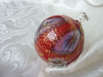 décoration de Noël, verre de Murano 